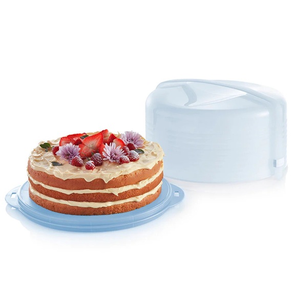 Tupperware Round Cake Taker - Picture 2 of 3